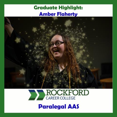 We Proudly Present Paralegal Graduate Amber Flaherty