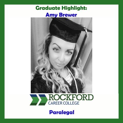 We Proudly Present Paralegal Graduate Amy Brewer