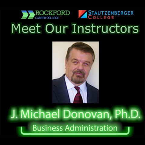 Meet Our Instructors- J. Michael Donovan, Ph.D. 